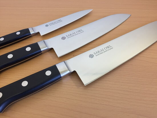 SO_ss_series3 made in Sakai stainless steel Japanese knife series