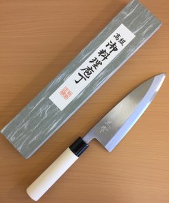 Japanese kitchen knife made in Sakai, deba