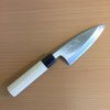 Japanese kitchen knife made in Sakai, short deba