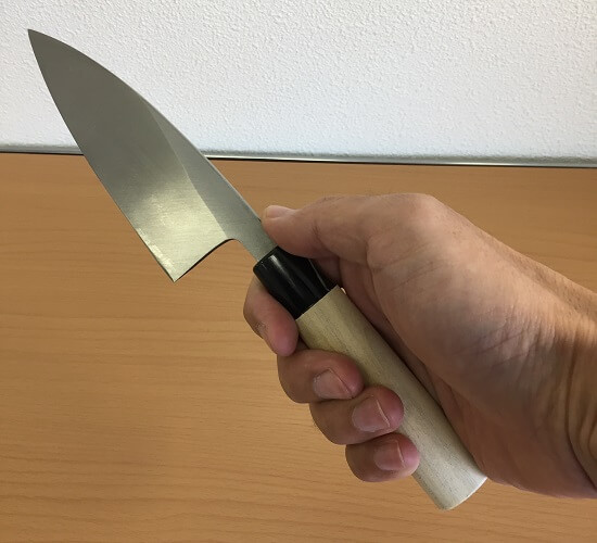 debaS3 Japanese kitchen knife made in Sakai, short deba