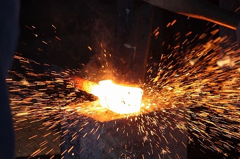 forging in japanese knife making process