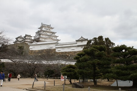 Himeji Castle entire view