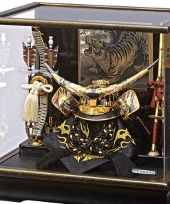 samurai helmet for sale, Masamune Date - Shoryu model, in case view