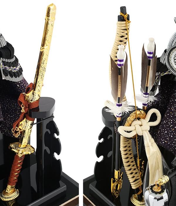 165-710-11 samurai helmet for sale, Kenshin Uesugi - Suiwn model, zooming up to accessories