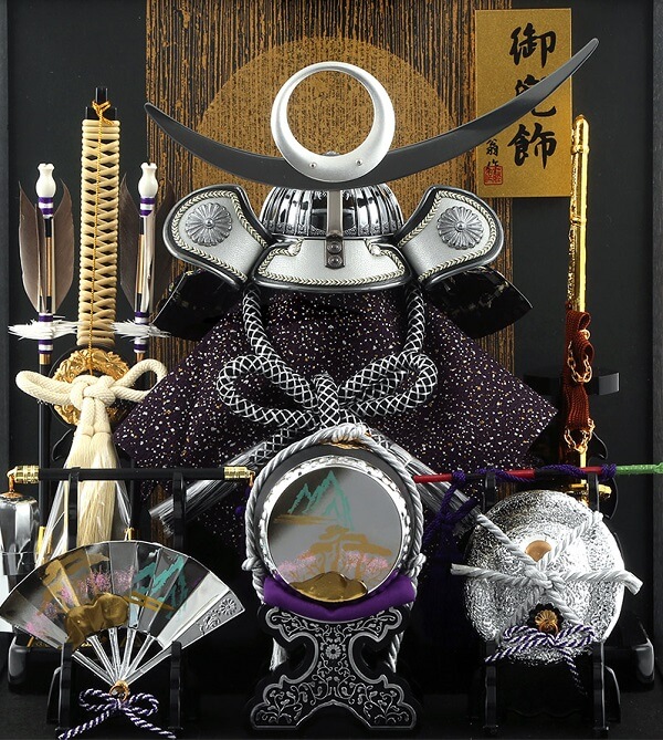 165-710-3 samurai helmet for sale, Kenshin Uesugi - Suiwn model, details of entire view