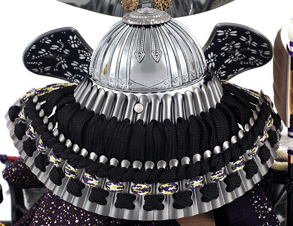 165-710-9 samurai helmet for sale, Kenshin Uesugi - Suiwn model, back side details