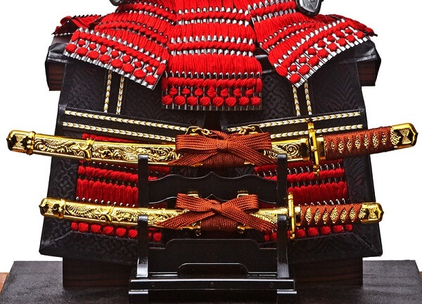 165-725-3 samurai armor for sale, Yukimura Sanada model, option parts Samurai swords katana
