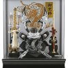 Samurai helmet for sale, falcon silver model