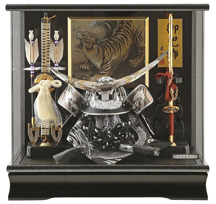 175-707 samurai helmet for sale, Masamune Date - Hokuto model, entire view