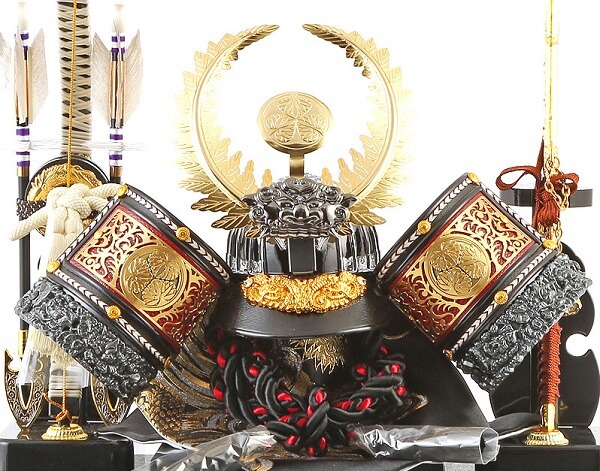 175-708-3 samurai helmet for sale, Ieyasu Tokugawa - Sekiryu model, entire view