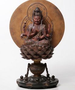 Buddha Statue for sale, Aizen Myooh Ragaraja, entire front view