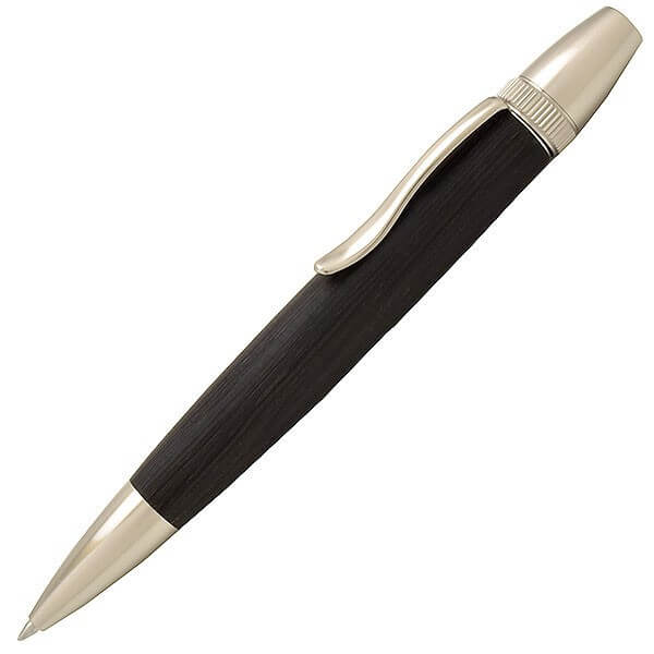FST-SP15205-1 Handmade Ballpoint Pen made in Japan, Precious Wood Series Pen made of Ebony