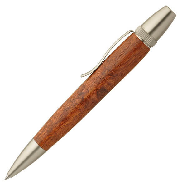 FST-SP15301-1 Handmade Ballpoint Pen made in Japan, Precious Wood Series Pen made of Chinese quince tree