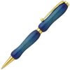 Handmade Ballpoint Pen made in Japan, Sunburst Painted Wood Pen Series, Curly Maple