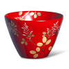 japanese lacquerware for sale, urushi sake cup series, japanese bush clover Hagi drawn red cup