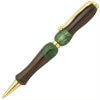 Handmade Ballpoint Pen made in Japan, Acrylic & Wood Series, Ebony