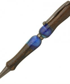 Handmade Ballpoint Pen made in Japan, Acrylic & Wood Series, Rosewood
