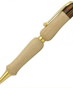 Handmade Ballpoint Pen made in Japan, Hida Tree Series, Japanese chestnut tree