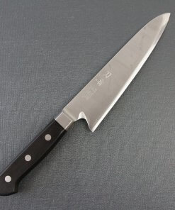 Japanese Highest Quality Chef Knife, Tohu Powder high-speed steel Series, Gyuto chef knife 180mm, entire front view