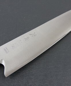 Japanese Highest Quality Chef Knife, Tohu Powder high-speed steel Series, Gyuto chef knife 210mm, details of blade front side