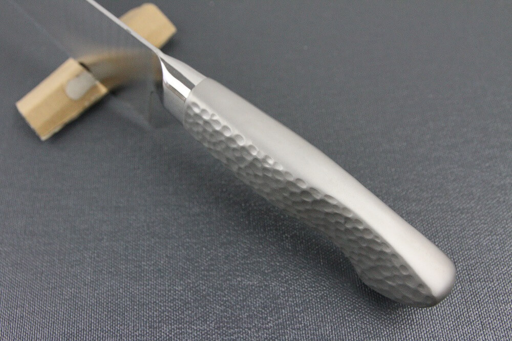 elemon_gyuto210_06 Japanese Chef Knife, Elegance Monaka Series, Gyuto chef knife 210mm, handle top view