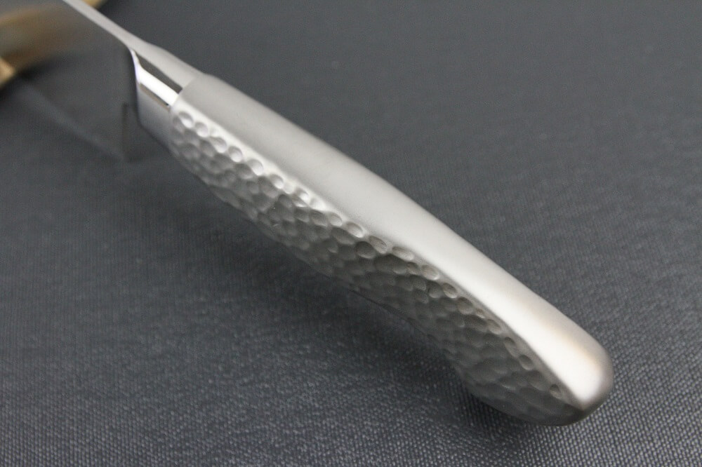 elemon_gyuto240_06 Japanese Chef Knife, Elegance Monaka Series, Gyuto chef knife 240mm, handle top view