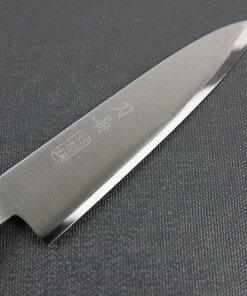 Japanese Chef Knife, Elegance Monaka Series, petit knife 120mm, details of blade front side
