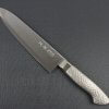 Japanese Chef Knife, Hammer Finish Series, Gyuto chef knife 210mm left-handed, front view