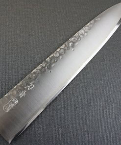 Japanese Chef Knife, Hammer Finish Series, Gyuto chef knife 240mm, details of blade front side