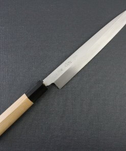 Japanese professional chef knife, Yanagiba Sushi knife, 1st grade 210mm, entire view