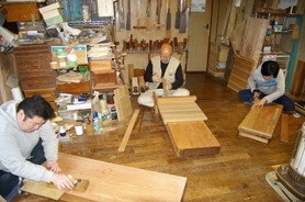 Japanese traditional craft, Edo woodworks, a factory you can visit in Tokyo