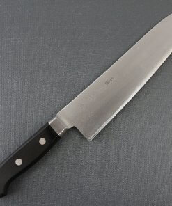 Japanese Chef Knife, Toshu super blue steel Aogami Super, Gyuto chef knife 210mm, entire front view