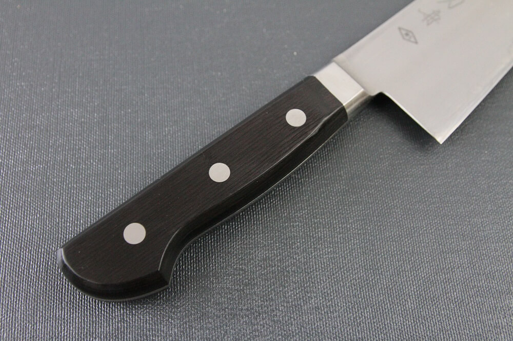 sblusteel_gyuto240_05 Japanese Chef Knife, Toshu super blue steel Aogami Super, Gyuto chef knife 240mm, details of handle
