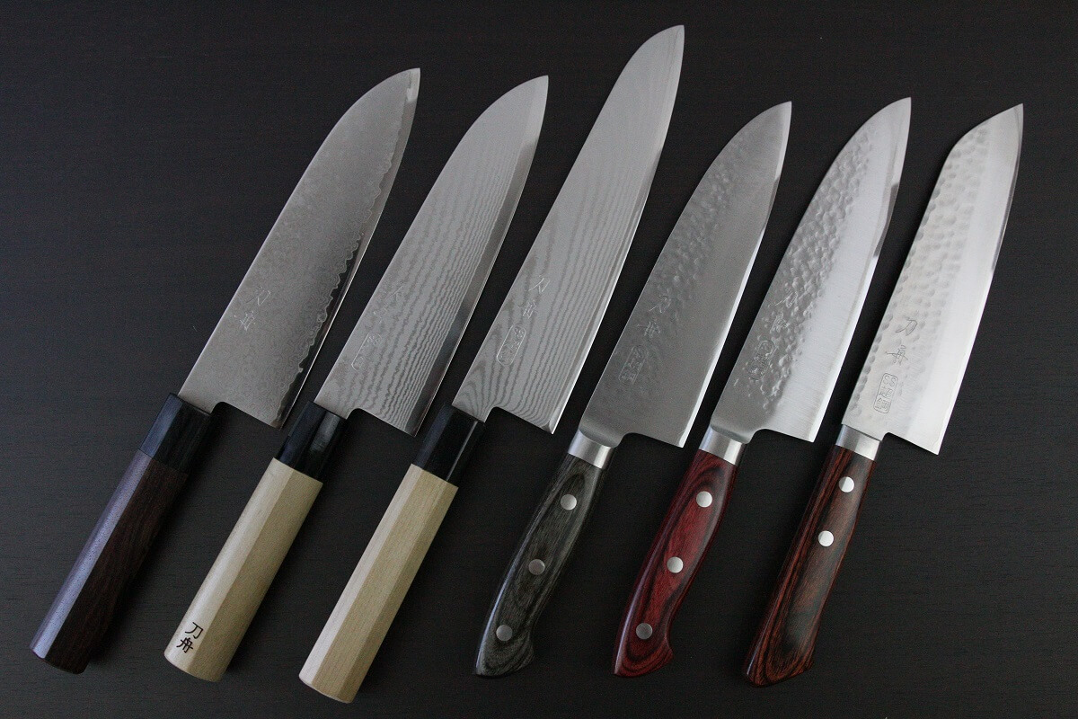 spsantoku_series_IMG_6257 Toshu Santoku multi-purpose Japanese chef's knives, special selection series full lineup