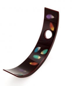 Wajima lacquerware wine rack, entire view