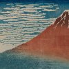 Ukiyo-e, Japanese woodblock print, Aka-fuji