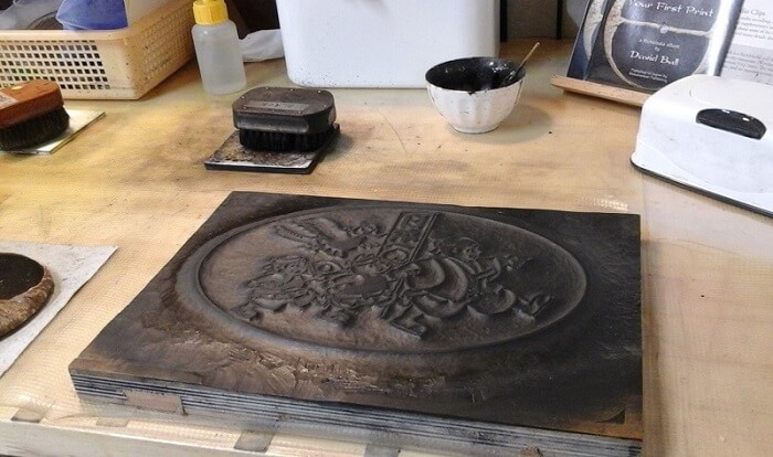 Ukiyo-e, Japanese woodblock print, making tools