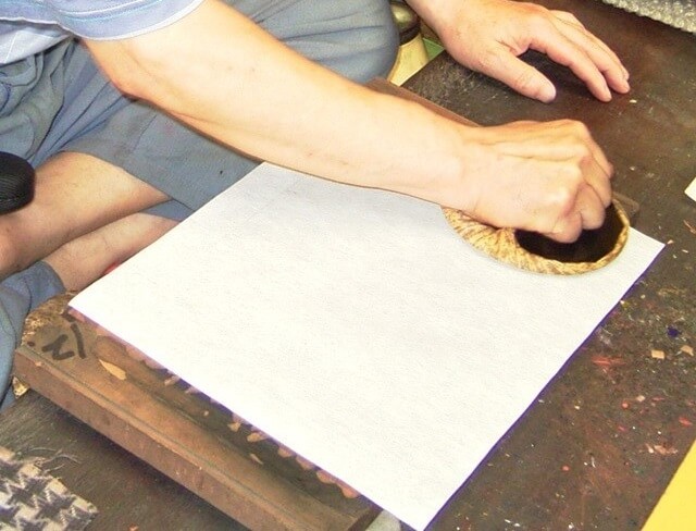 Ukiyo-e, Japanese woodblock print, making process of printing