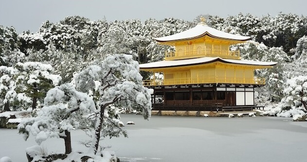 Japanese traditional color pallet for art, colors in nature in winter
