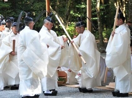 Japanese traditional color pallet for art, white traditional cloth